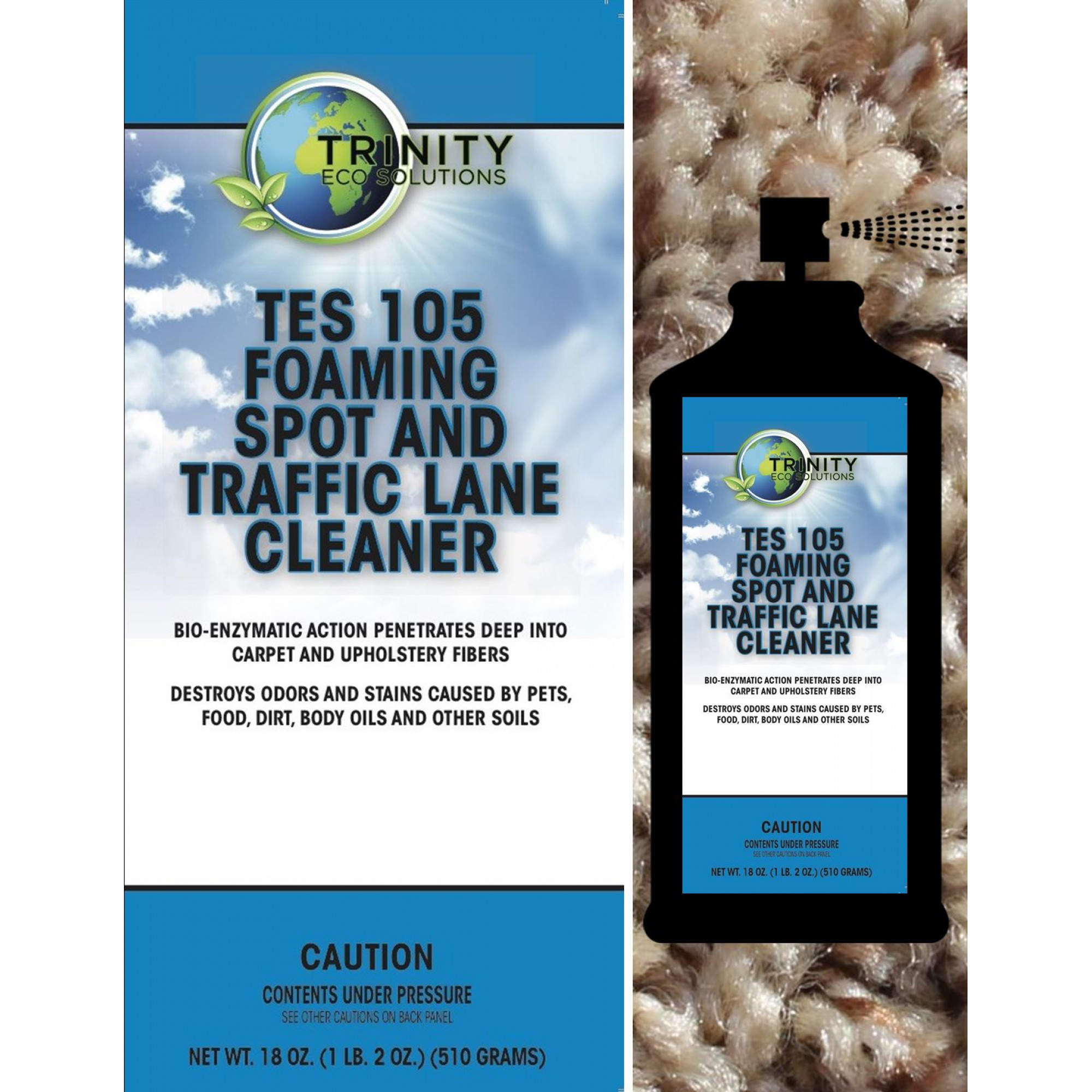 TES 105 Foaming Spot and Traffic Lane Cleaner